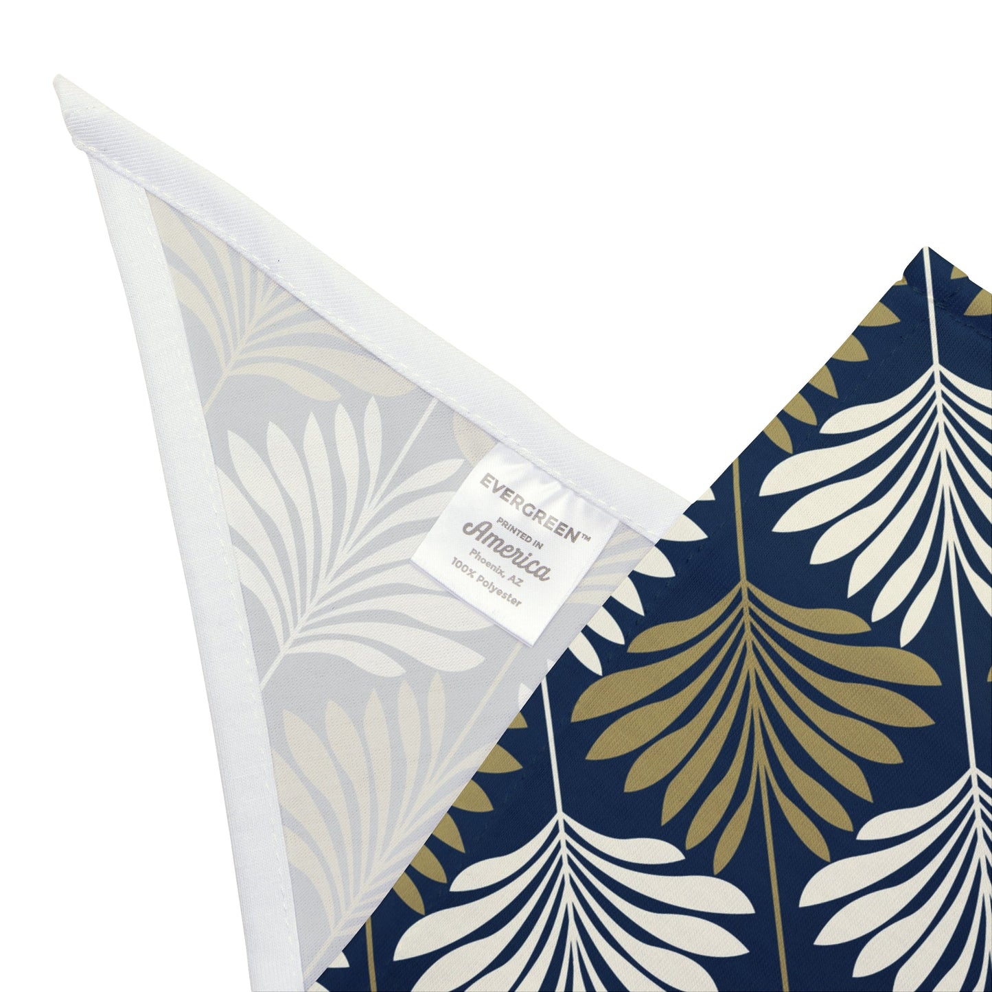 Pet Bandana | Blue & Gold | Deco