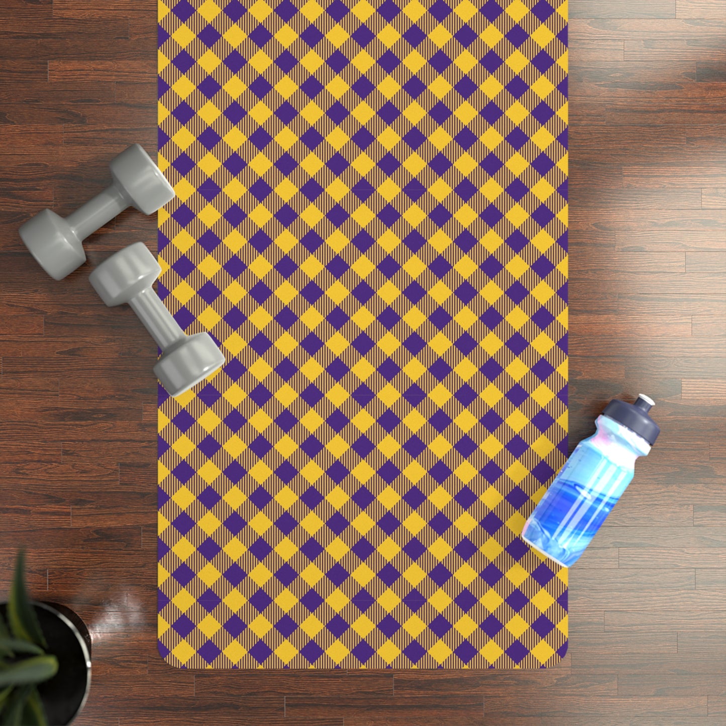 Yoga Mat | Baton Rouge, Louisiana | Gingham