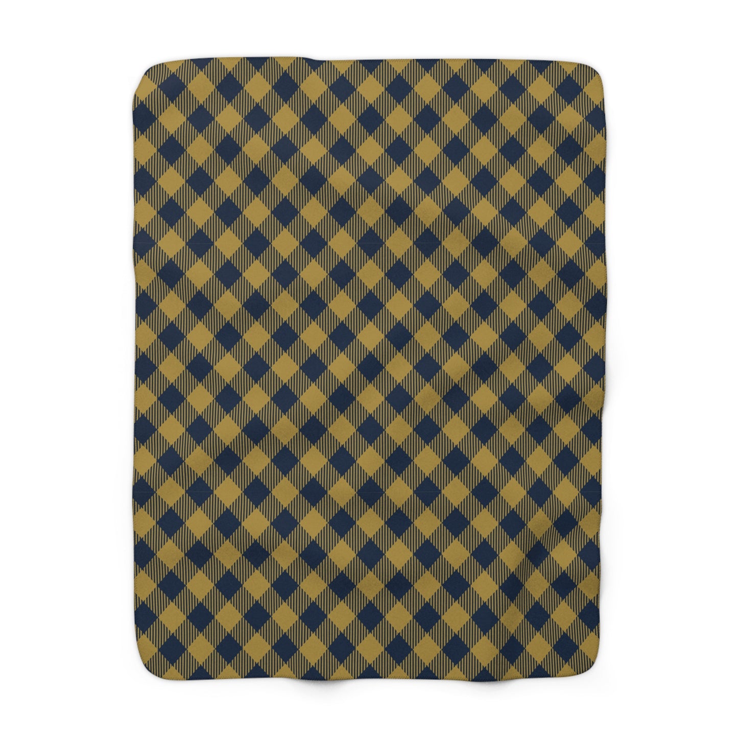 Sherpa Blanket | Notre Dame, Indiana | Gingham