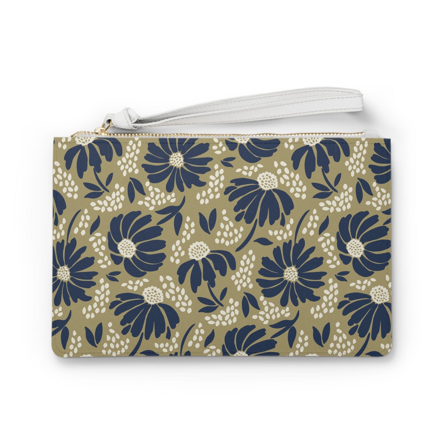 Clutch Bag | Gold & Blue | Bellis