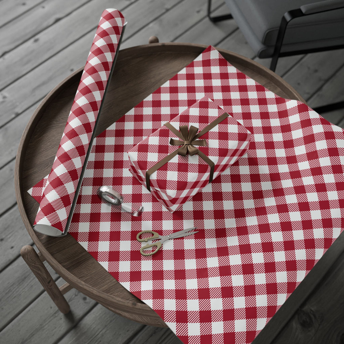 Gift Wrap | Bloomington, Indiana | Gingham