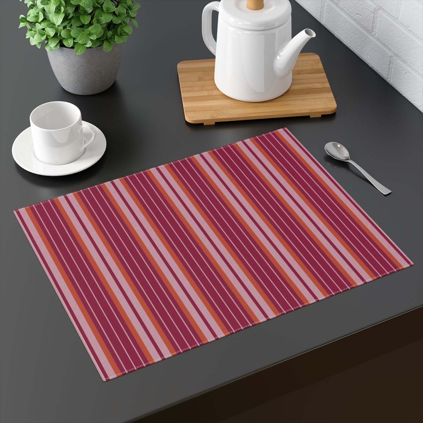 Placemat | Blacksburg, Virginia | Stripe