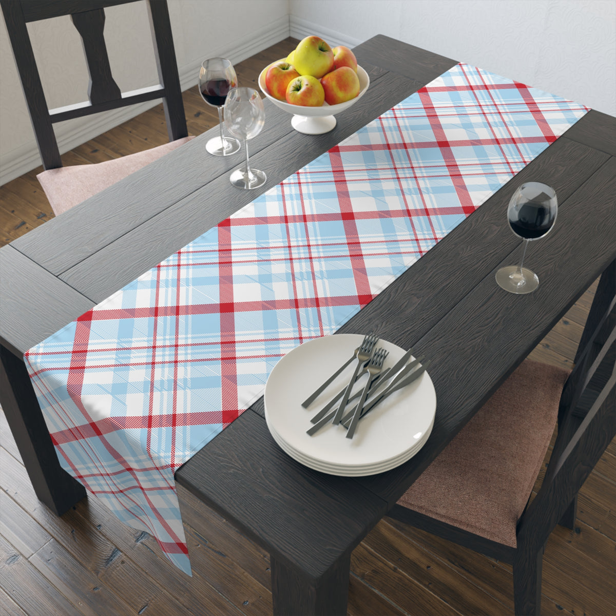 Table Runner | Oxford, Mississippi | Tartan