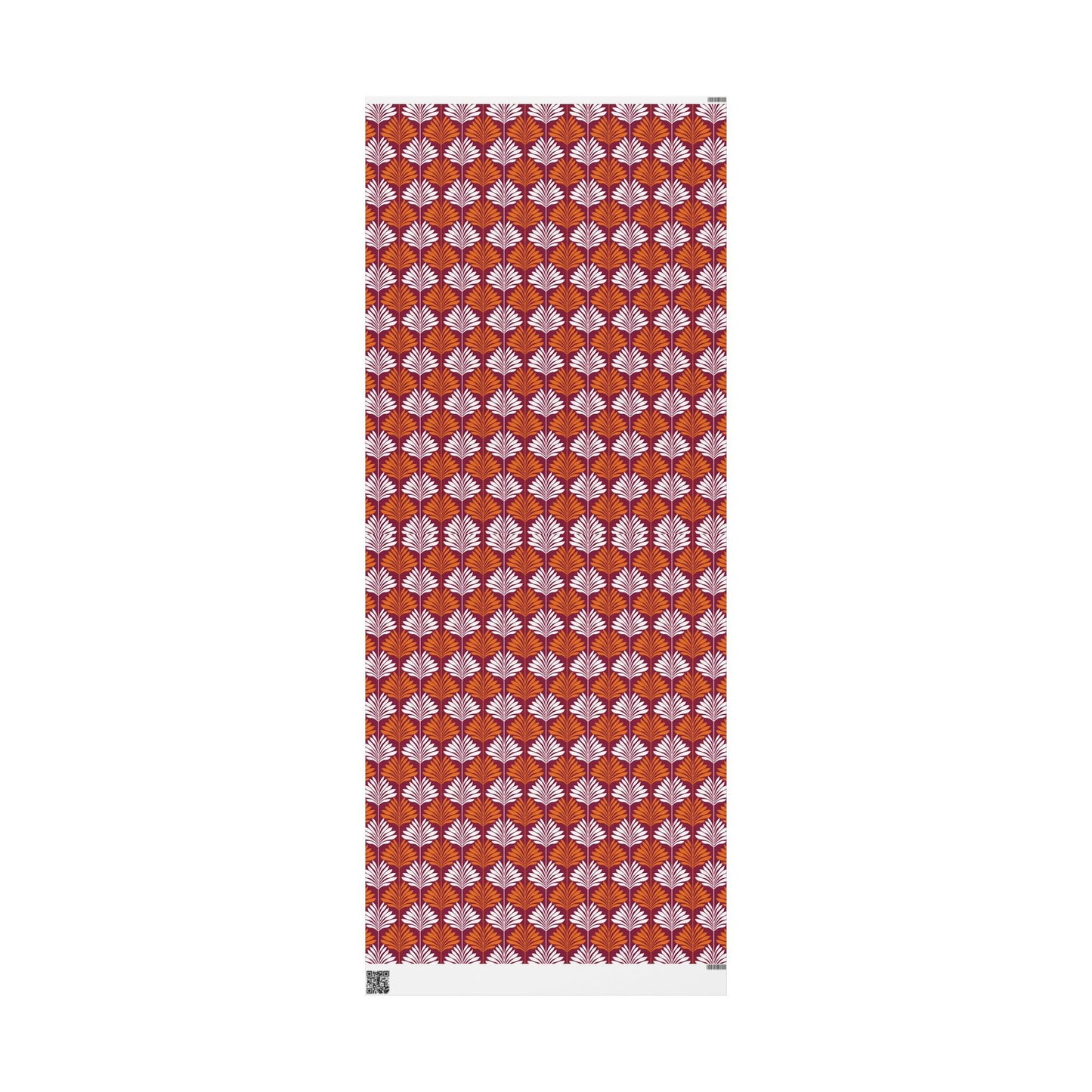 Gift Wrap | Maroon & Orange | Deco