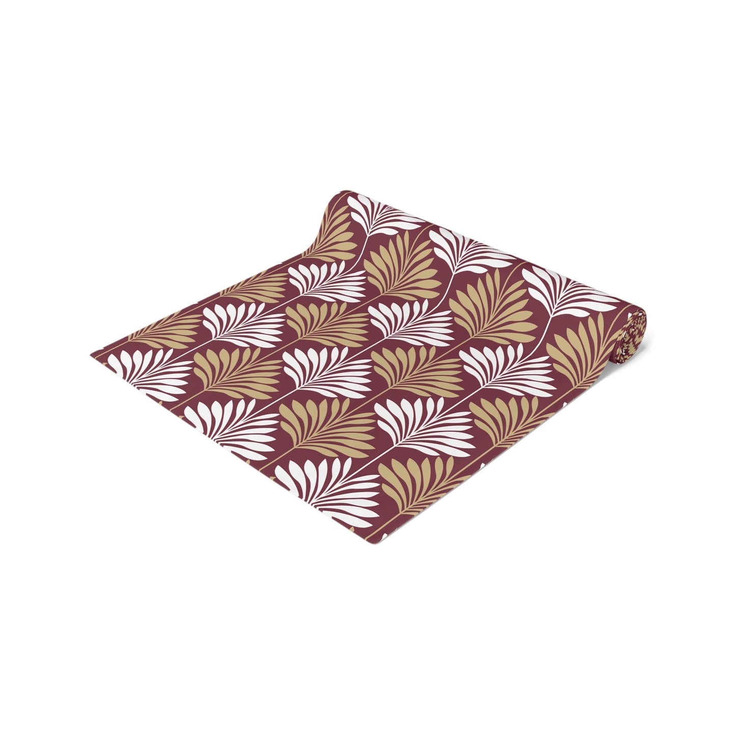 Table Runner | Maroon & Gold | Deco