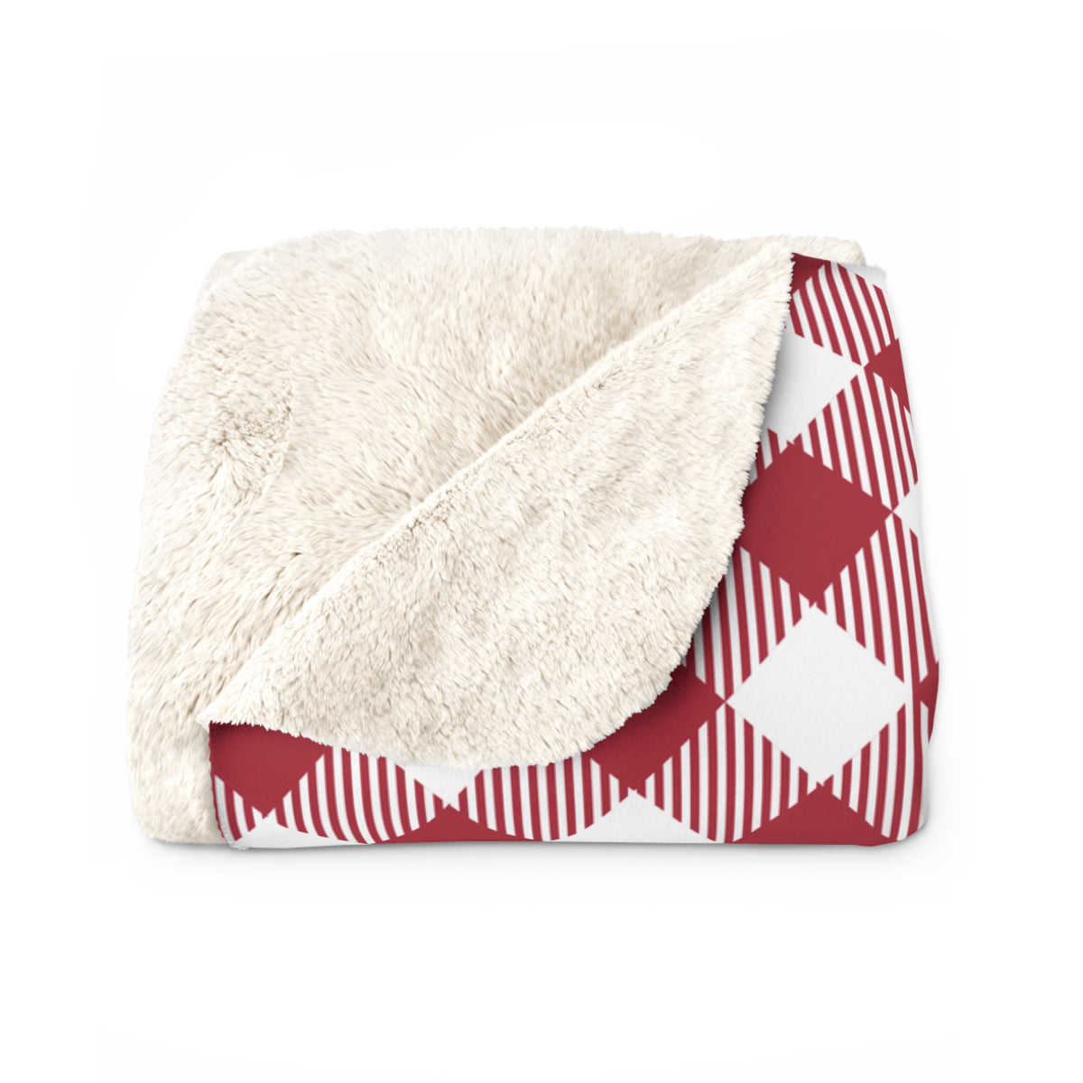 Sherpa Blanket | Bloomington, Indiana | Gingham