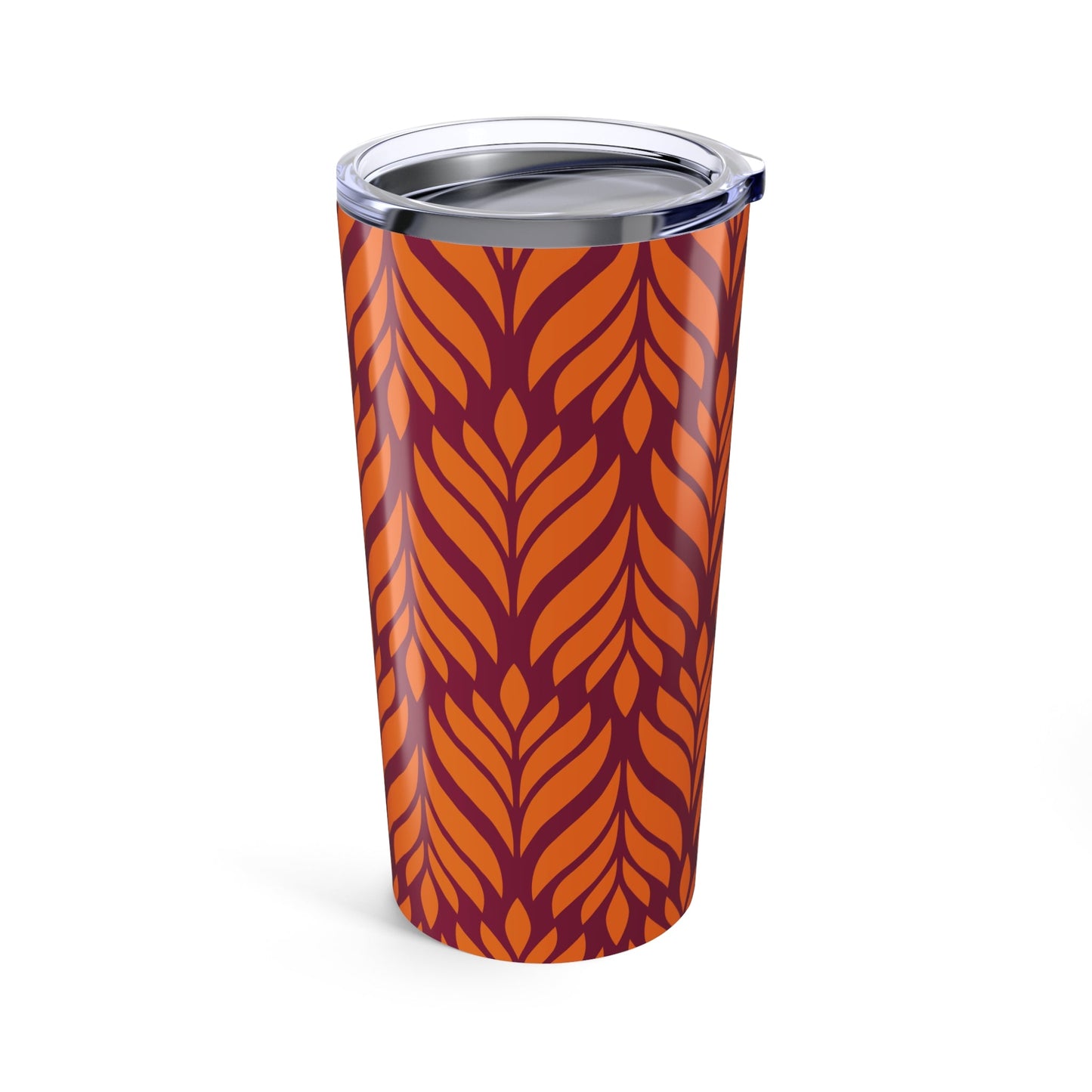 Tumbler | Maroon & Orange | Palm