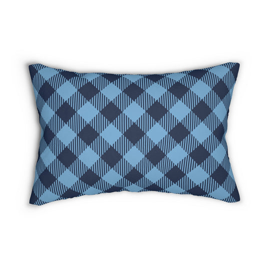 Pillow | Light Blue & White | Gingham
