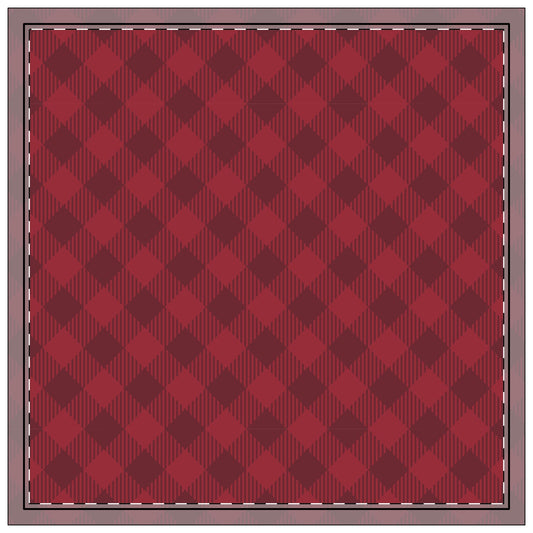 Napkin 4-set | Tuscaloosa, Alabama | Gingham