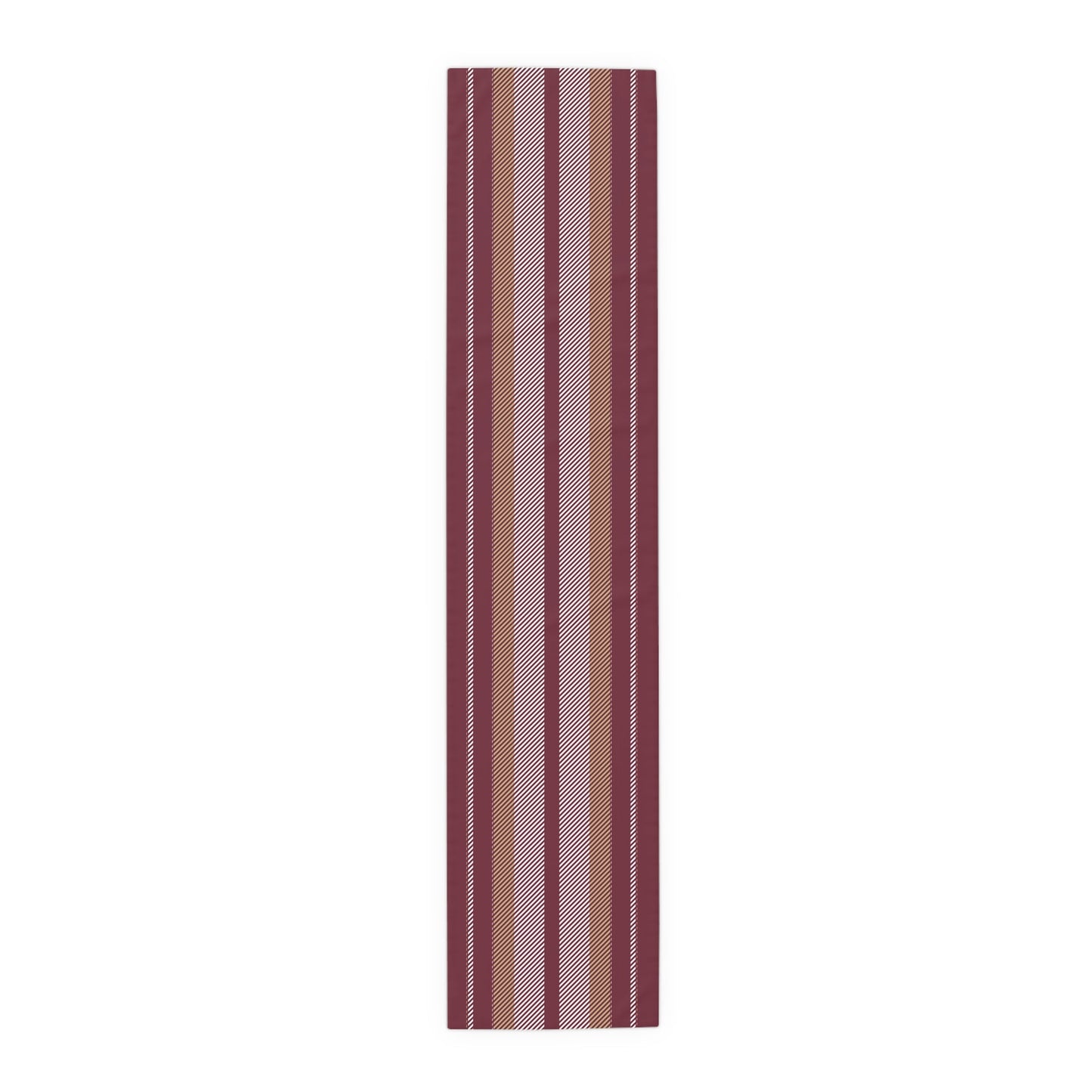 Table Runner | Maroon & Gold | Stripe