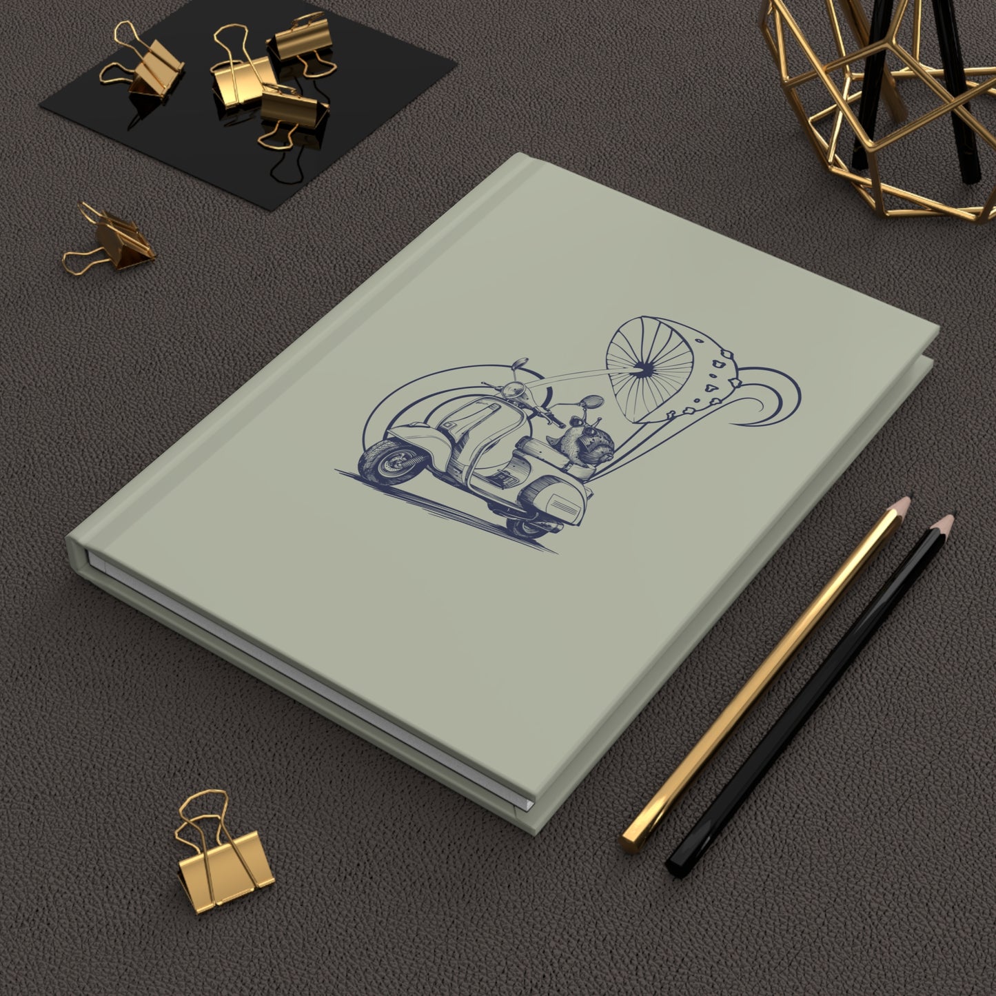 NYP Hardcover Journal | Snail Scooter