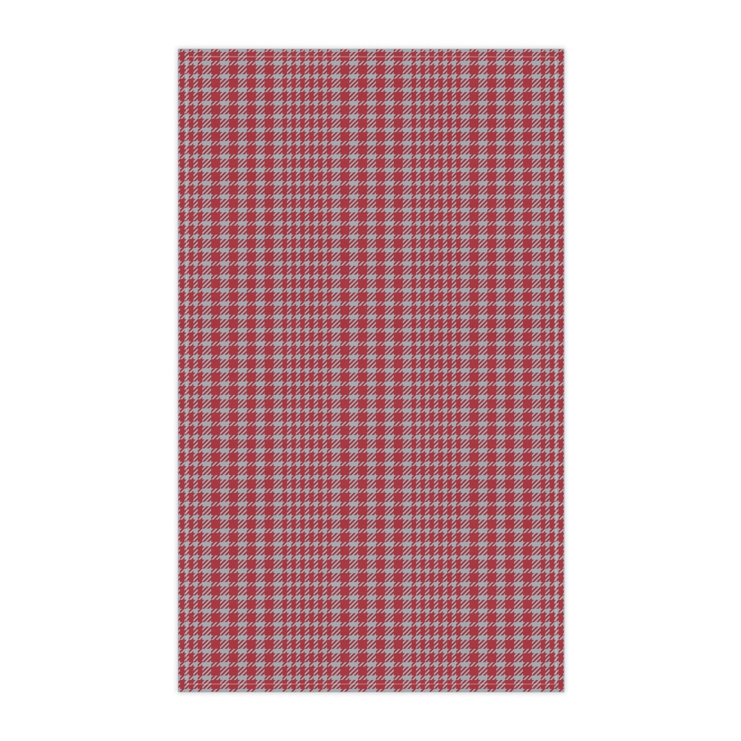 Tea Towels | Red & Gray | Tweed