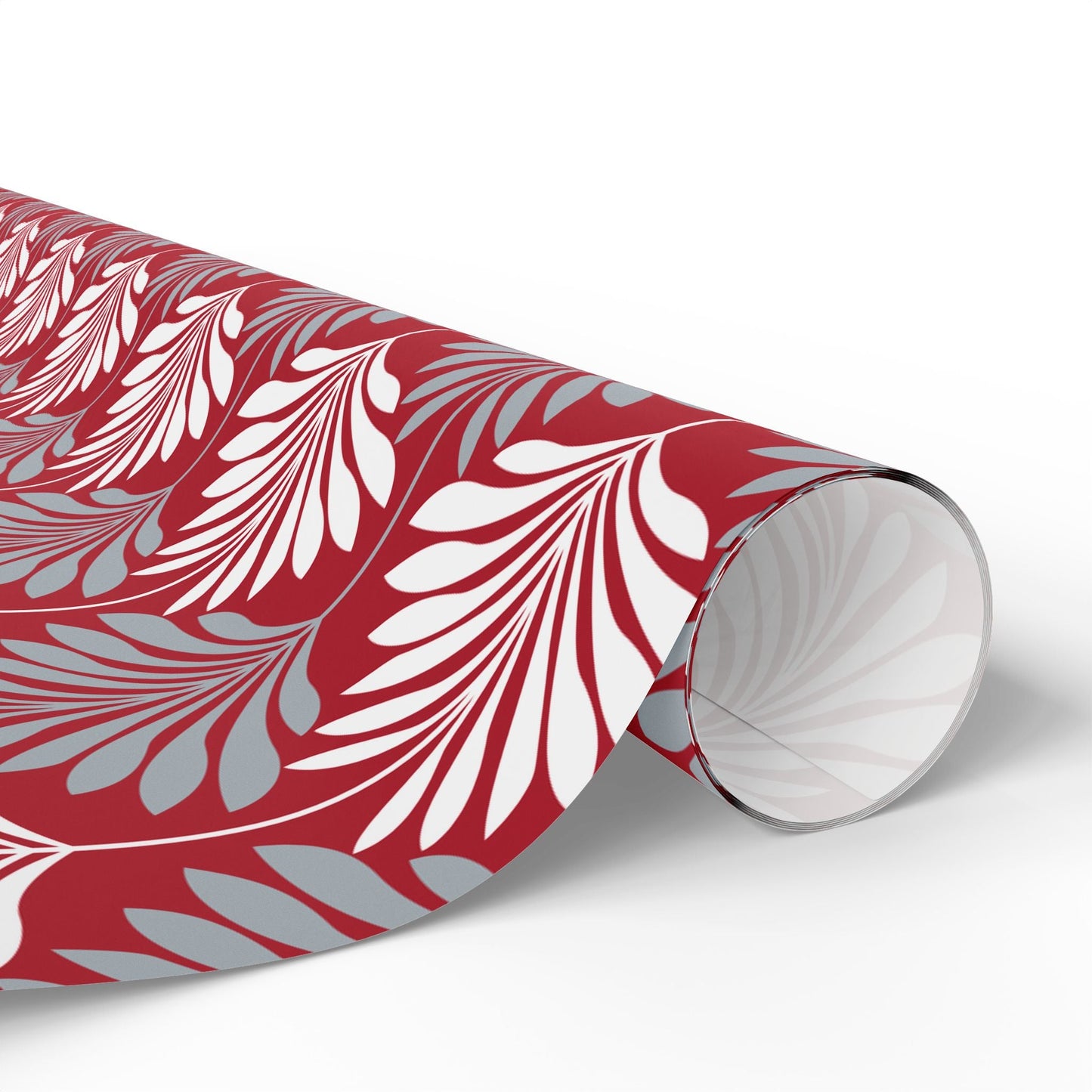 Gift Wrap | Red & Gray | Deco