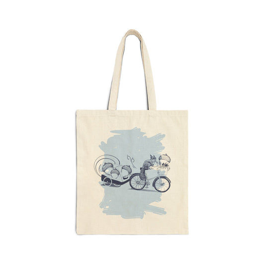 NYP Canvas Tote | Squirrel Bike