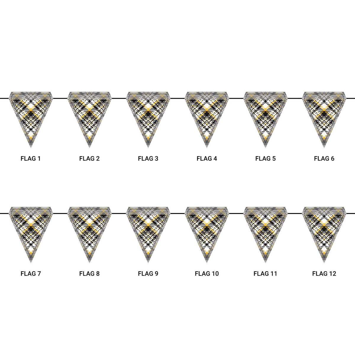 Flag Garland | Kennesaw, Georgia | Tartan