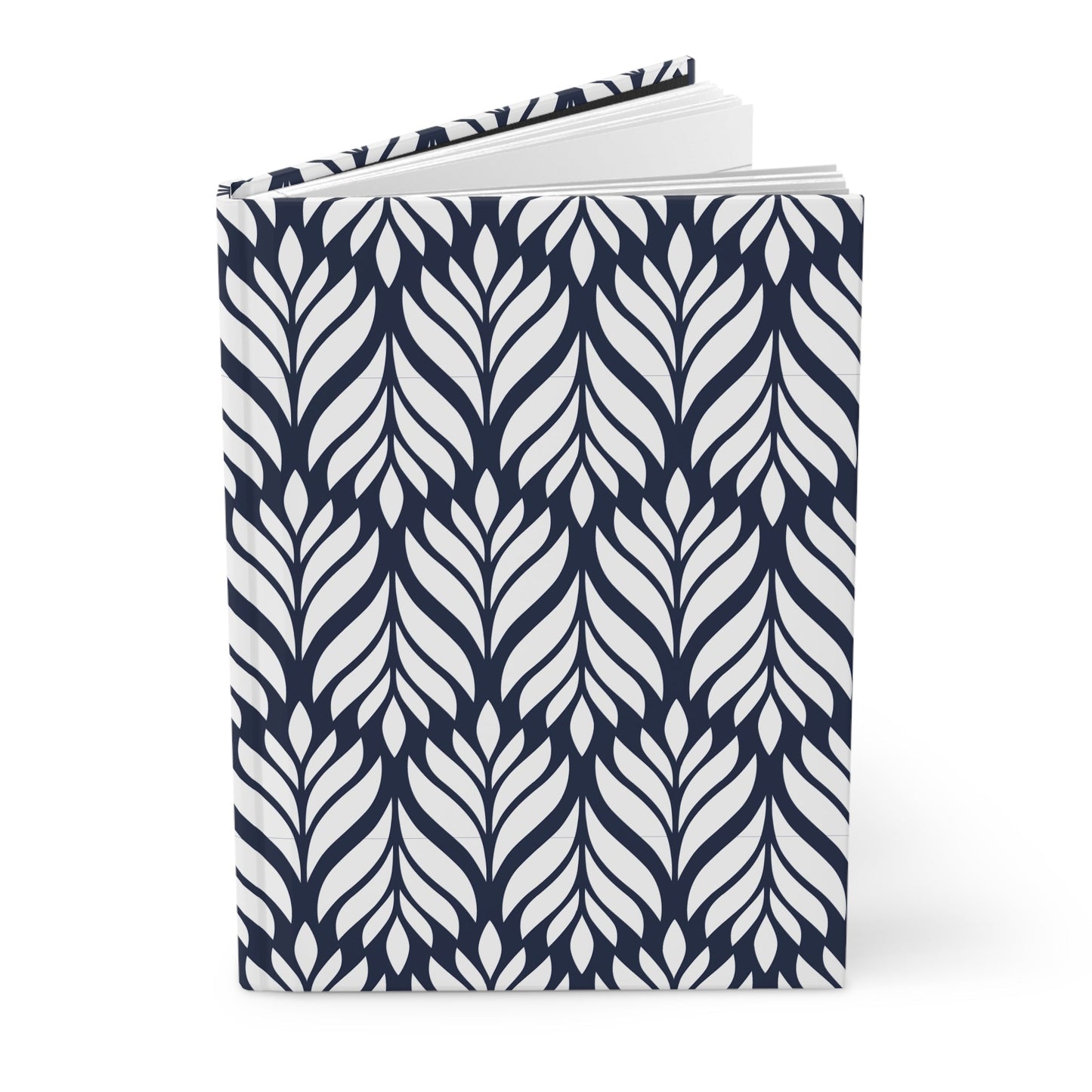 Hardcover Journal | Navy & White | Palm