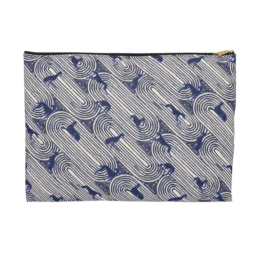 Accessory Pouch | Greyhounds | Blue Track