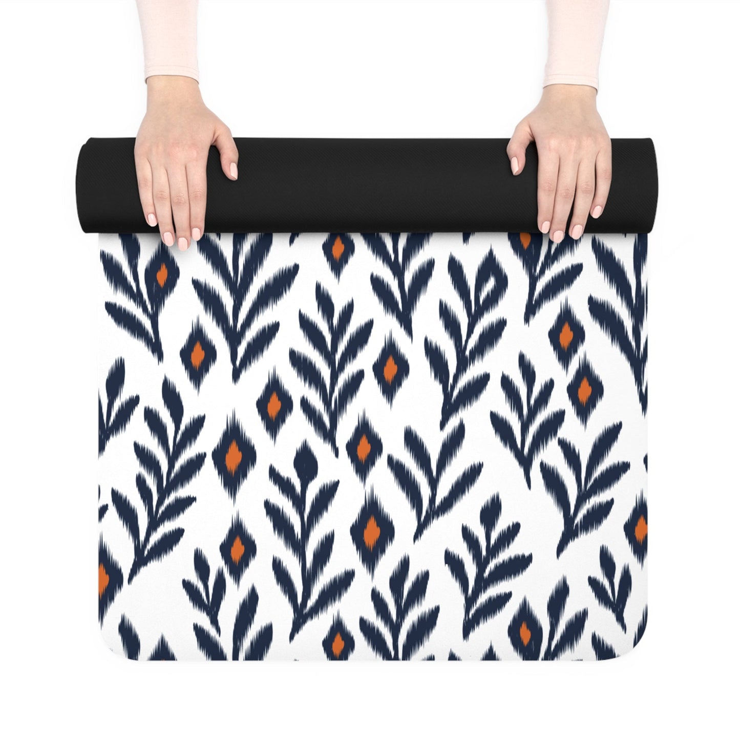 Yoga Mat | Orange & Blue | Laurel