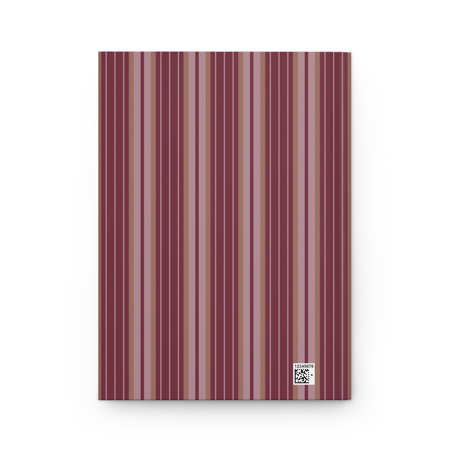 Journal | Maroon & Gold | Stripe