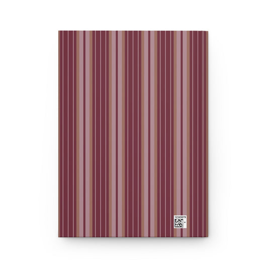 Journal | Maroon & Gold | Stripe