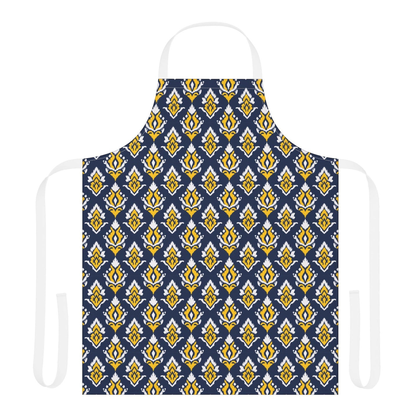 Apron | Yellow & Blue | Ikat