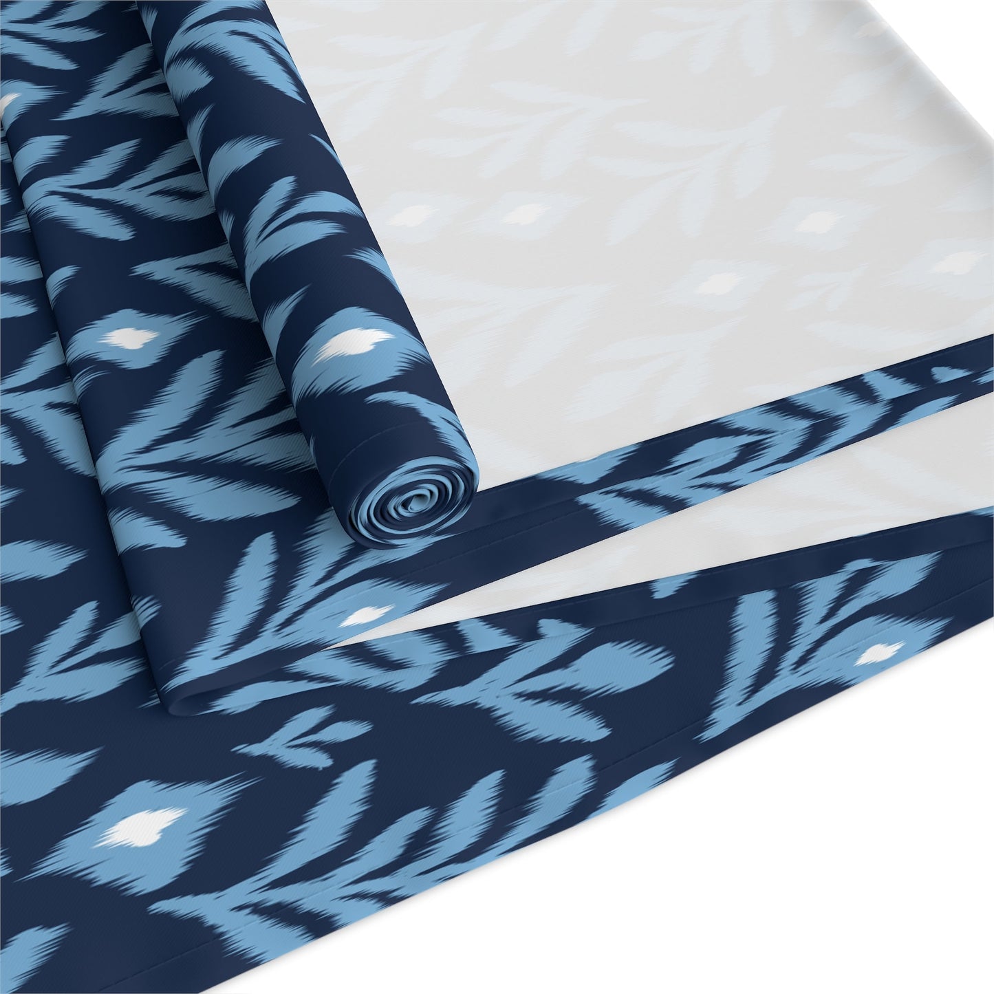 Table Runner | Light Blue & White | Laurel