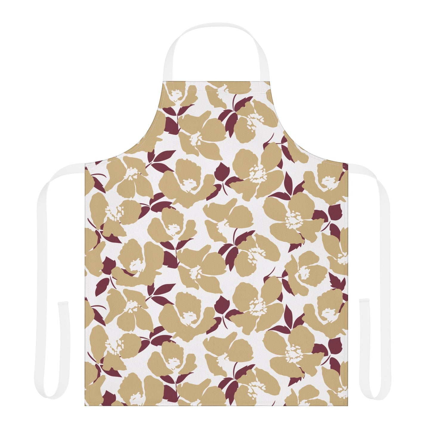 Apron | Maroon & Gold | Poppy