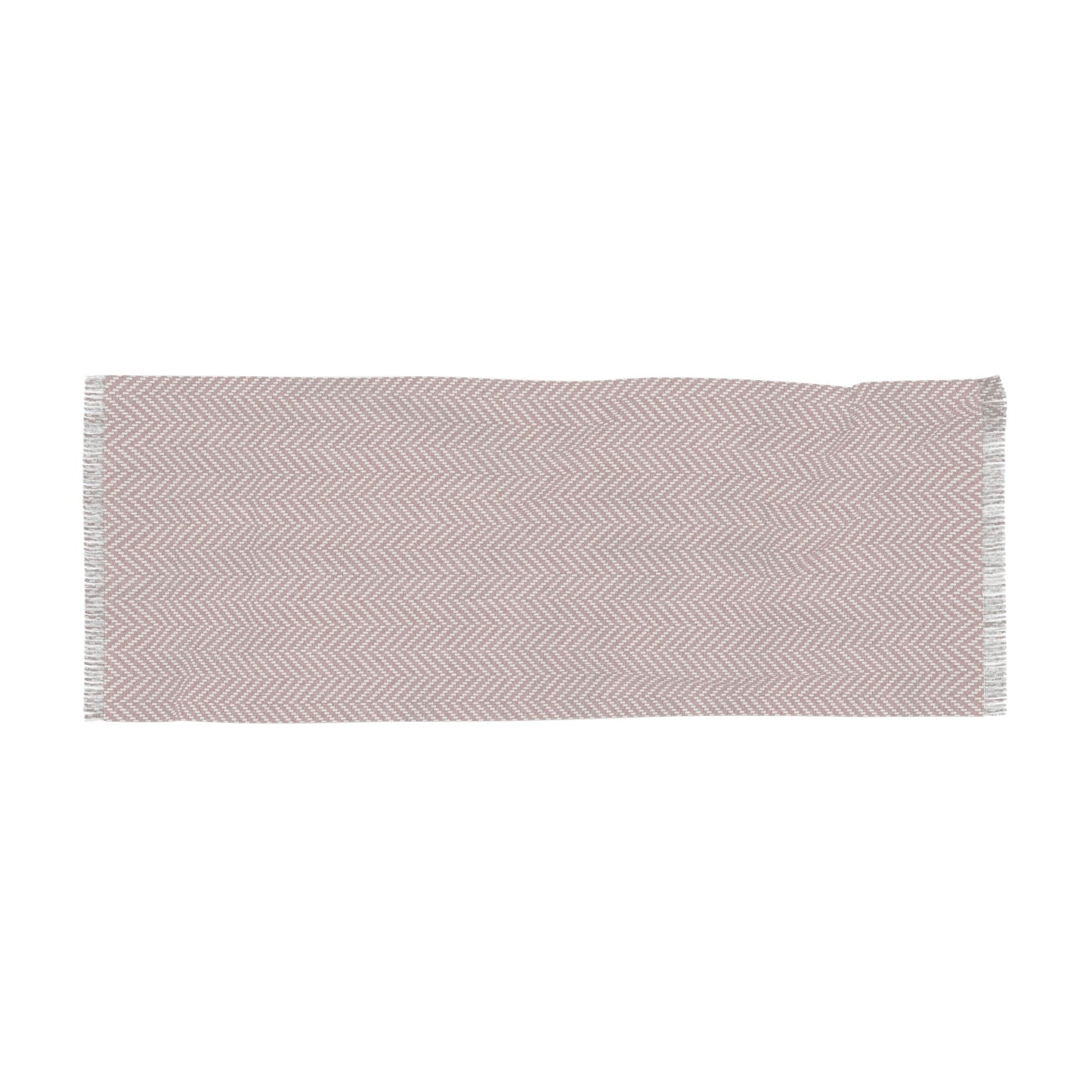 Scarf | Maroon & White | Herringbone