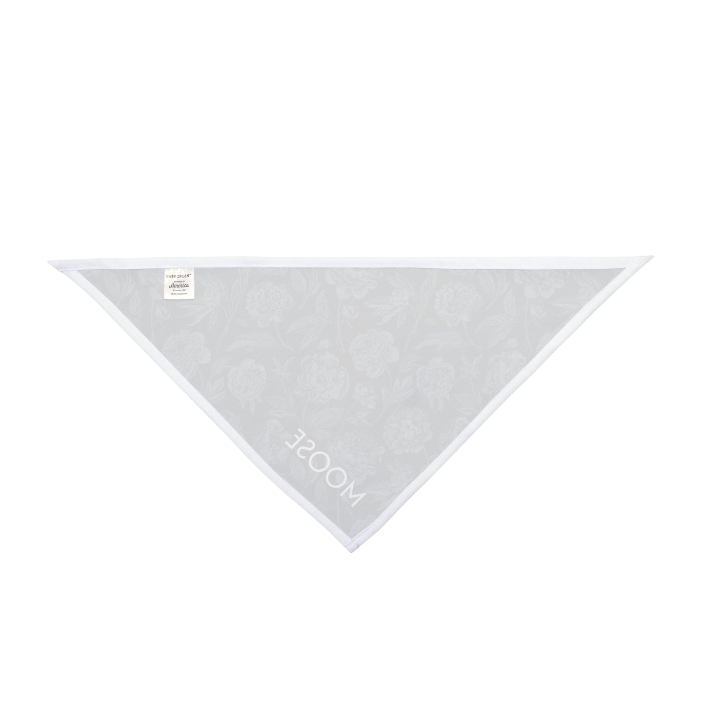 Pet Bandana- Personalized | Navy & White | Peony
