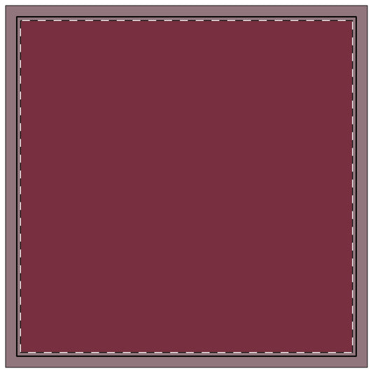 Napkins | Maroon & Gold | Dark