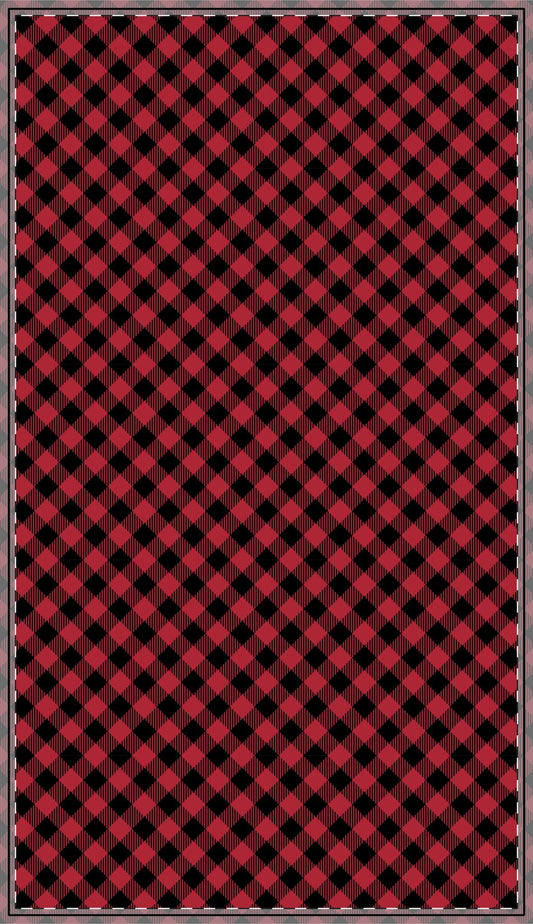 Tablecloth | Red & Black | Gingham