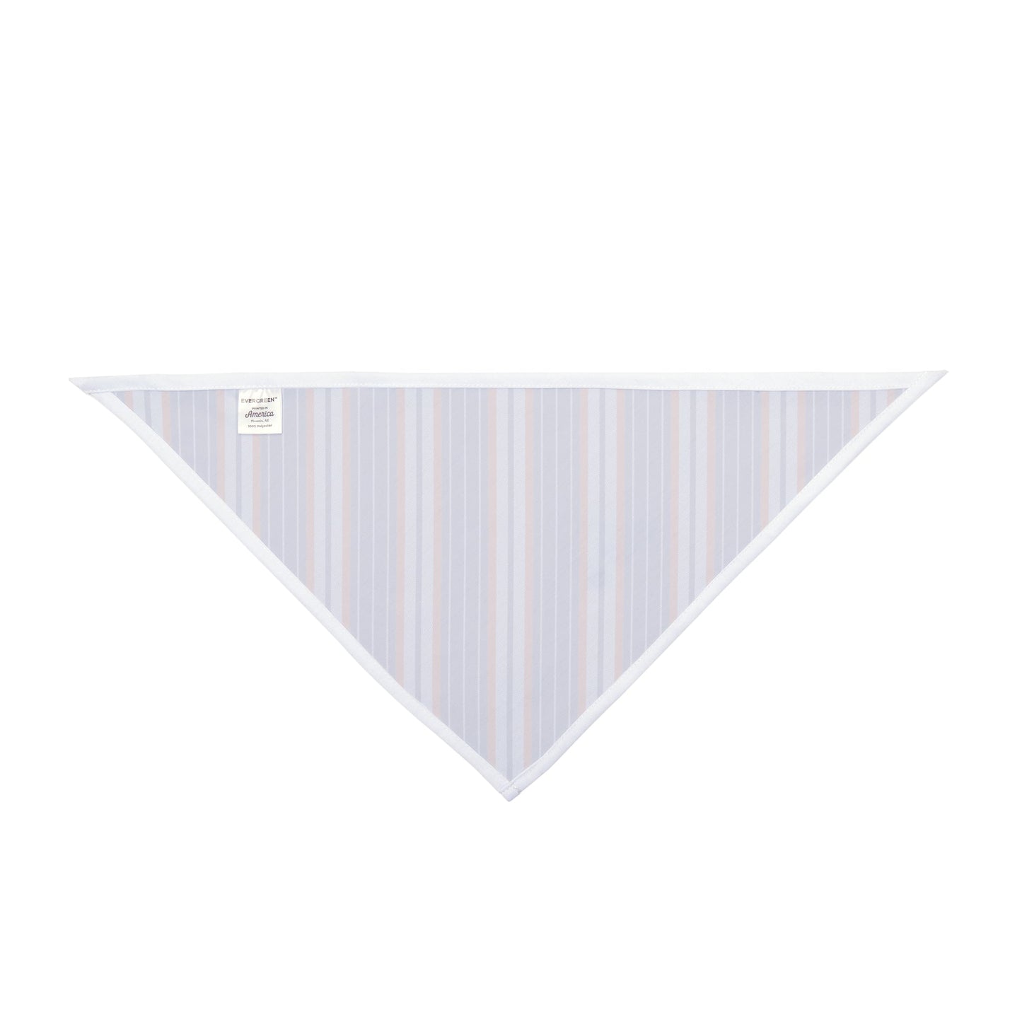 Pet Bandana | Bright Blue & Orange | Stripe