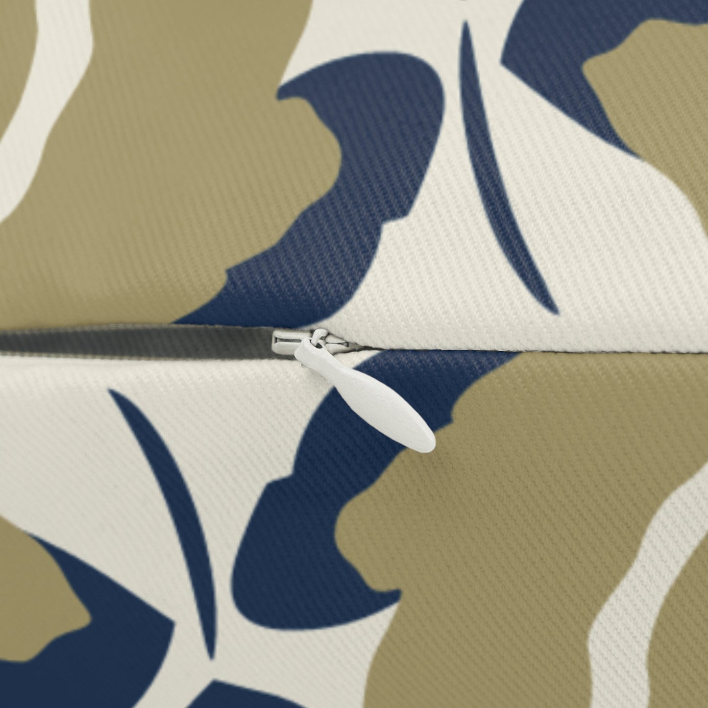 Pillow | Blue & Gold | Poppy