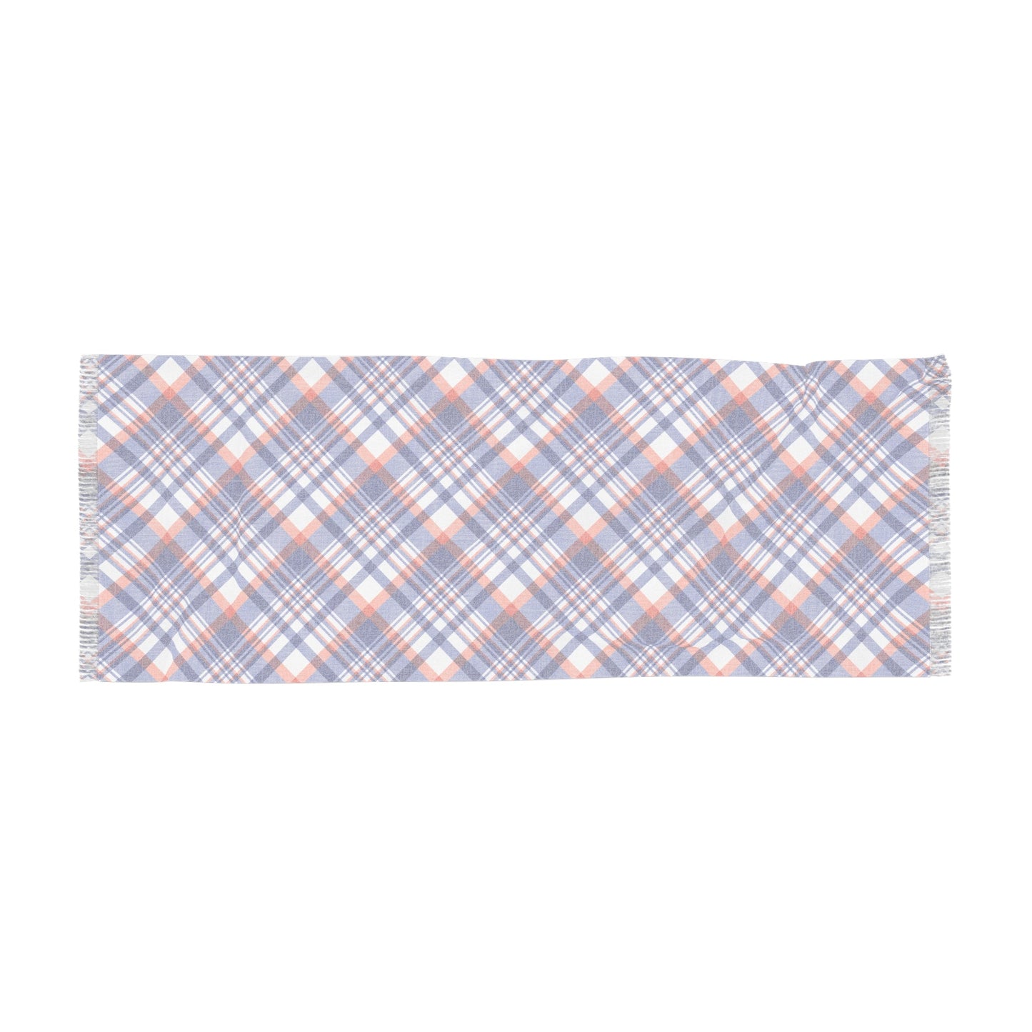 Scarf | Bright Blue & Orange | Tartan