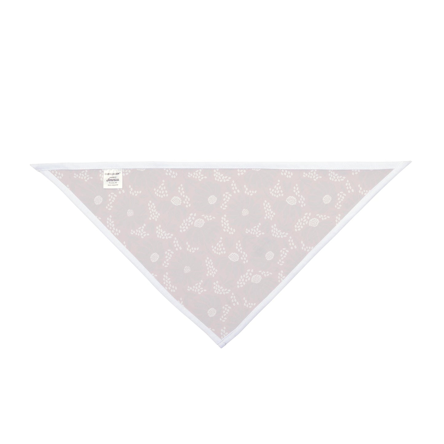 Pet Bandana | Maroon & White | Bellis