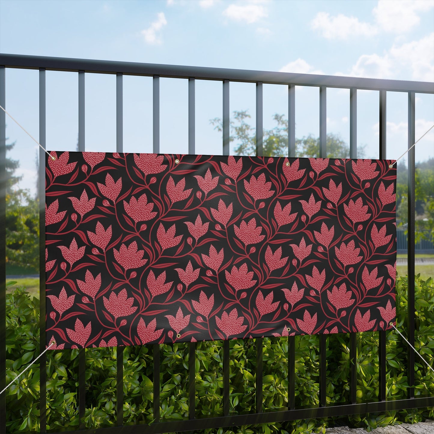 Banner | Red & Black | Magnolia