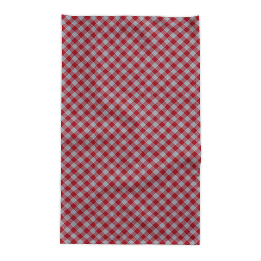Tablecloth | Red & Gray | Gingham