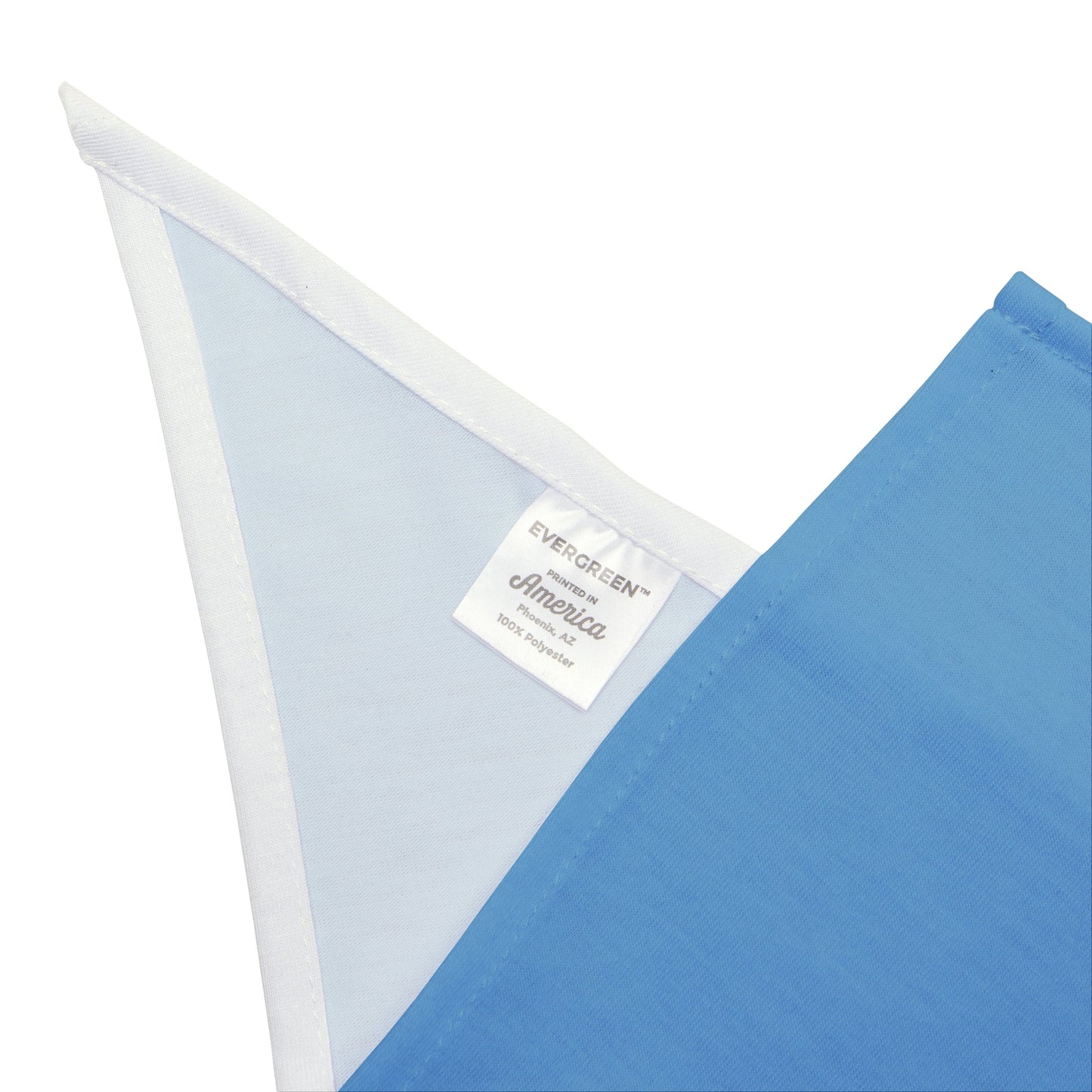 Pet Bandana | Light Blue & White | Light