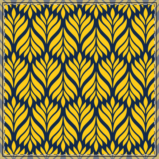 Tablecloth | Yellow & Blue | Palm