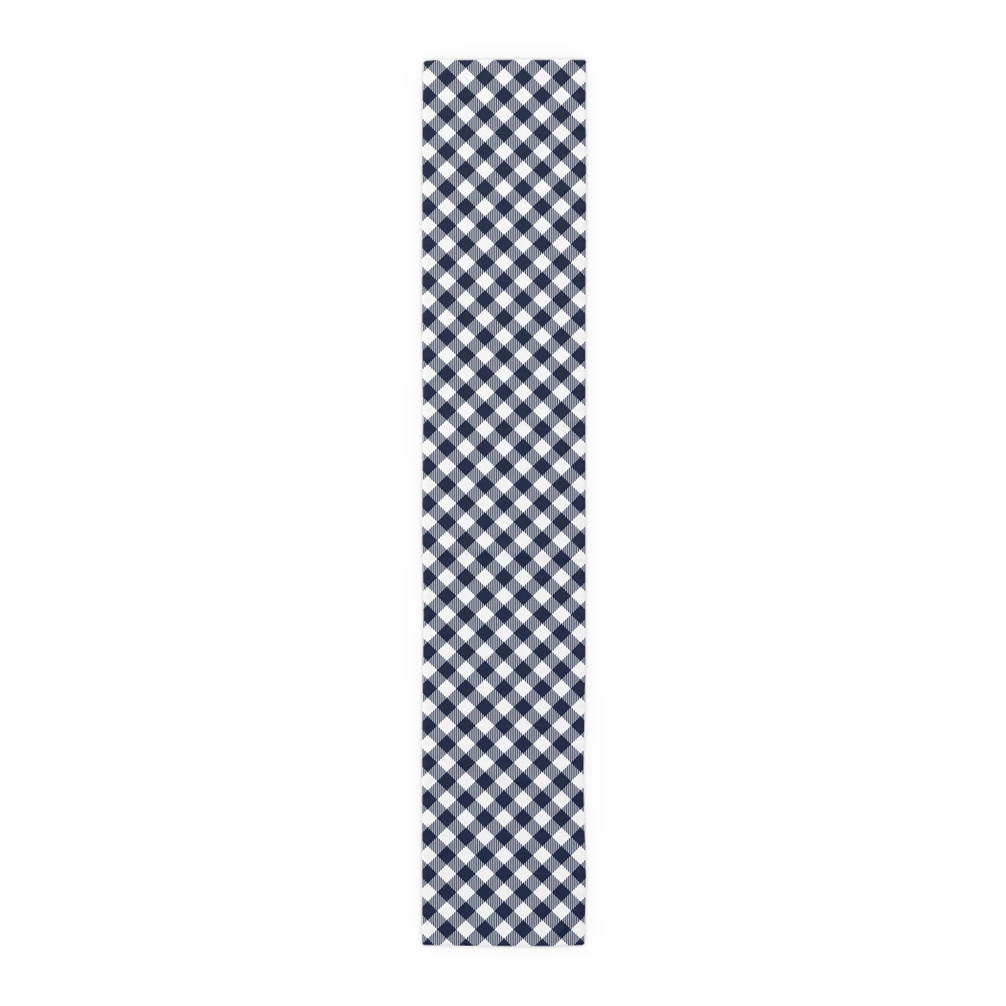Table Runner | Navy & White | Gingham