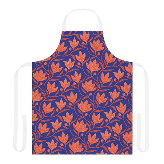 Apron | Bright Blue & Orange | Magnolia