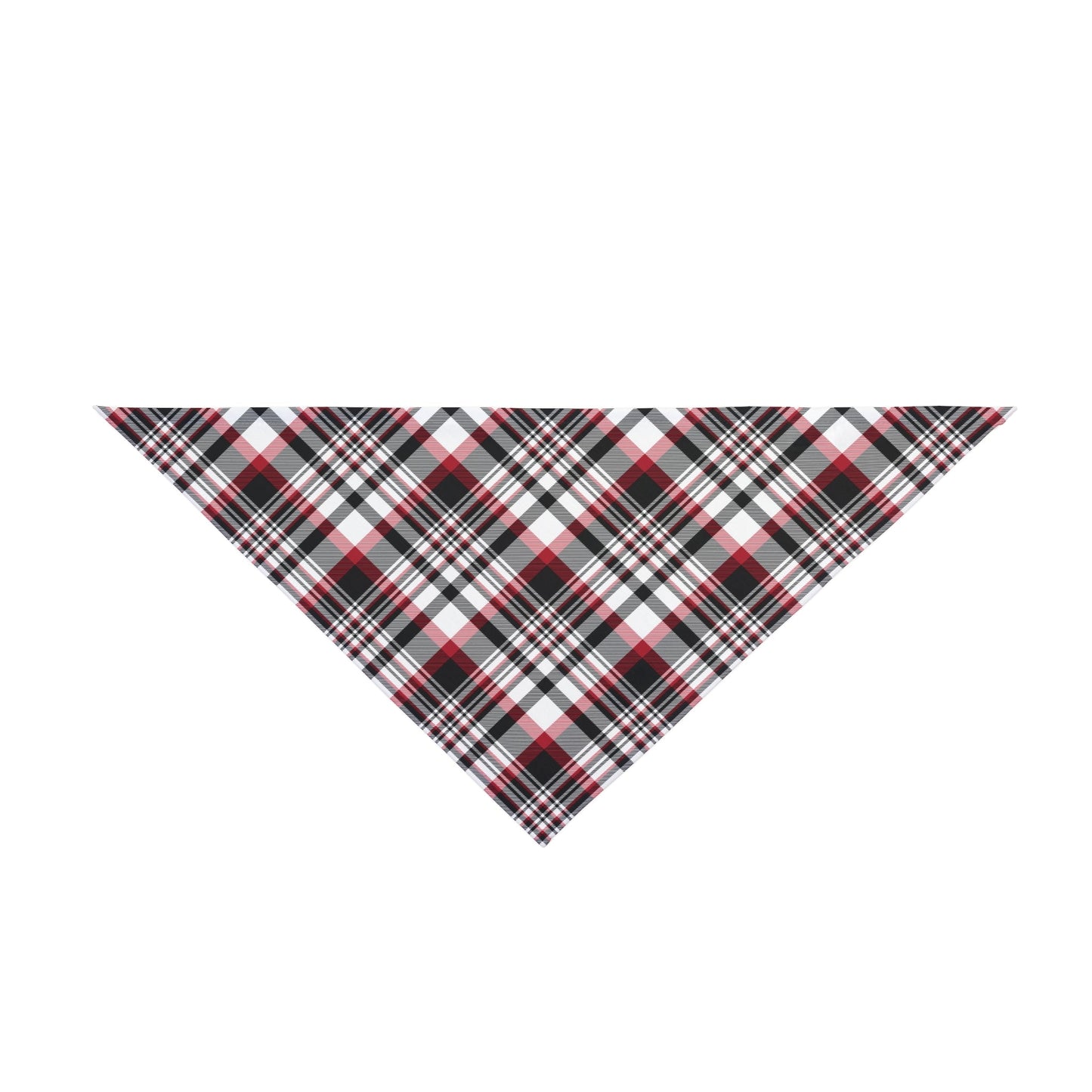 Pet Bandana | Red & Black | Tartan