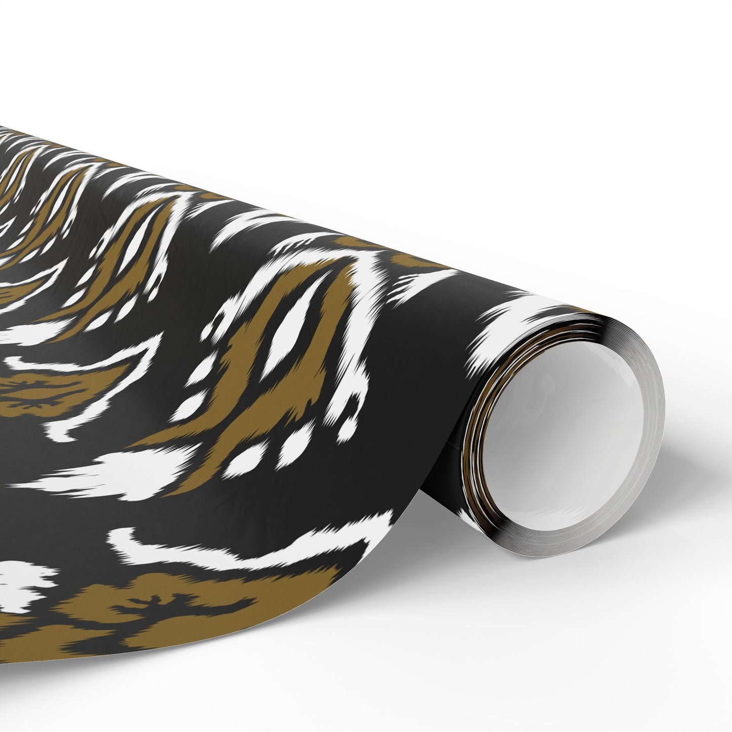 Gift Wrap | Black & Gold | Ikat