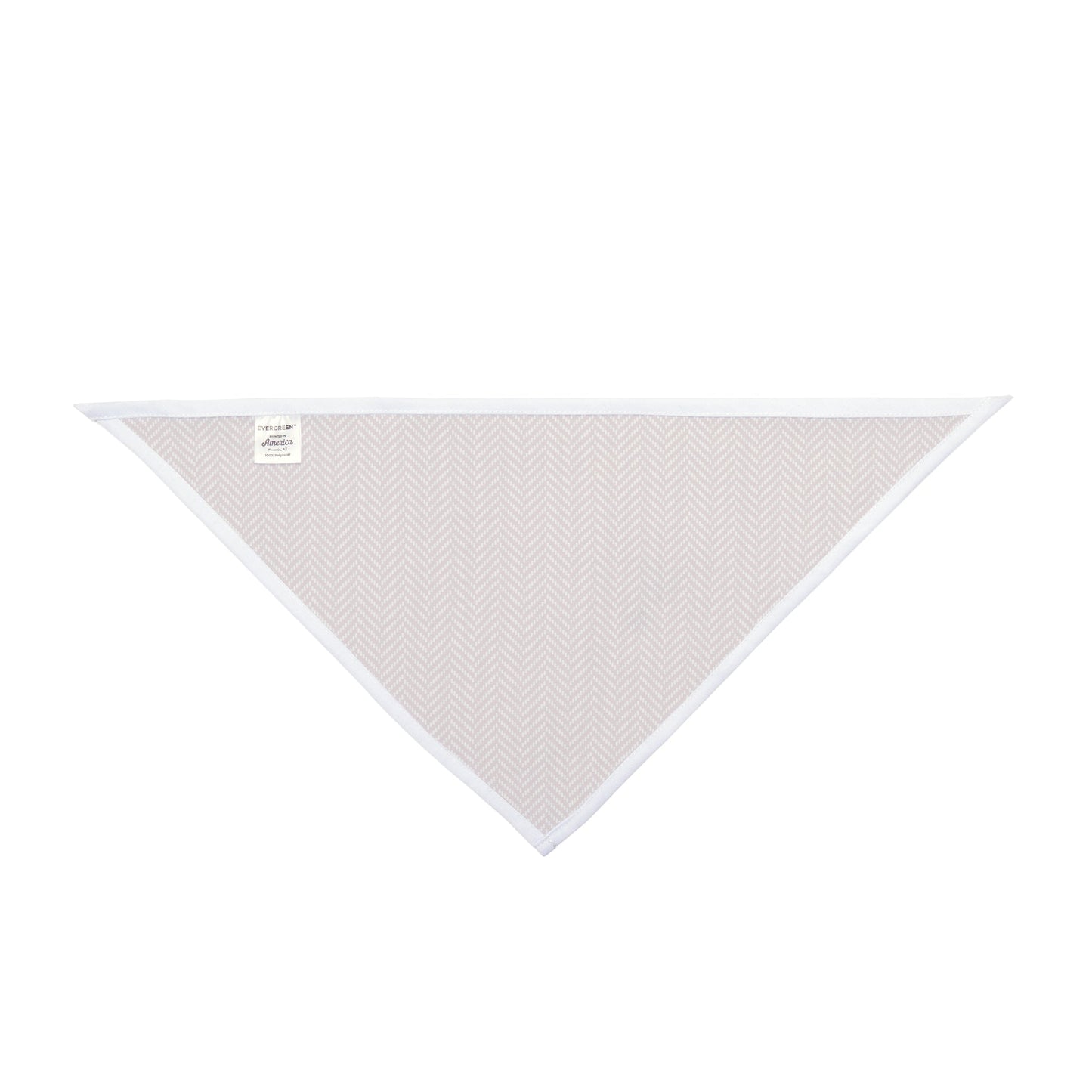 Pet Bandana | Maroon & White | Herringbone