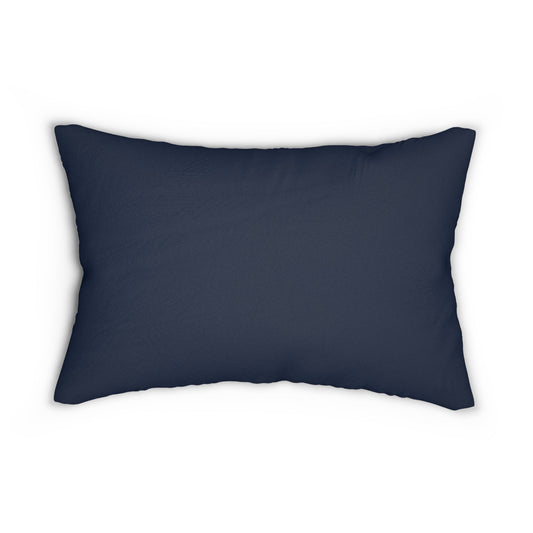 Pillow | Orange & Blue | Dark