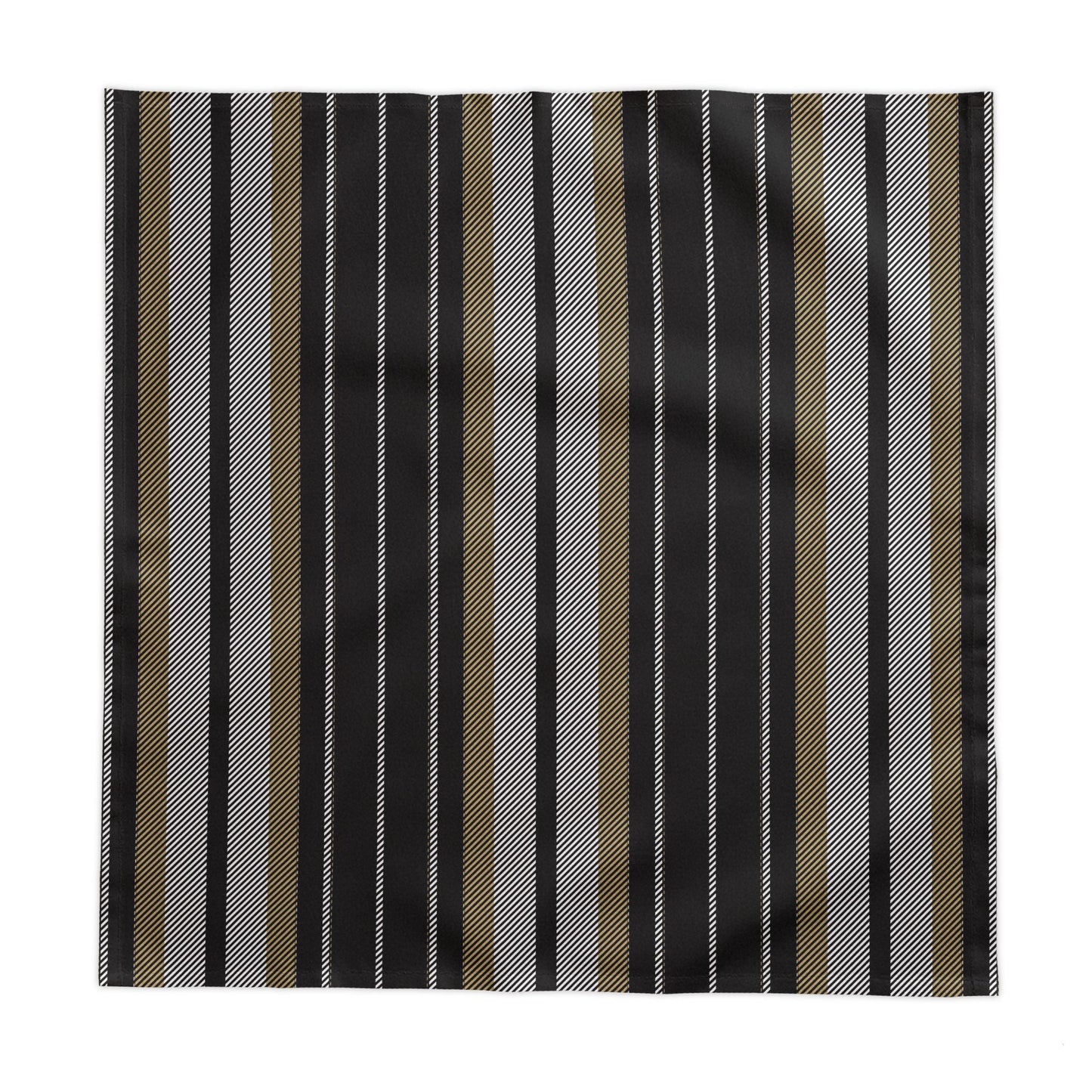 Tablecloth | Black & Gold | Stripe