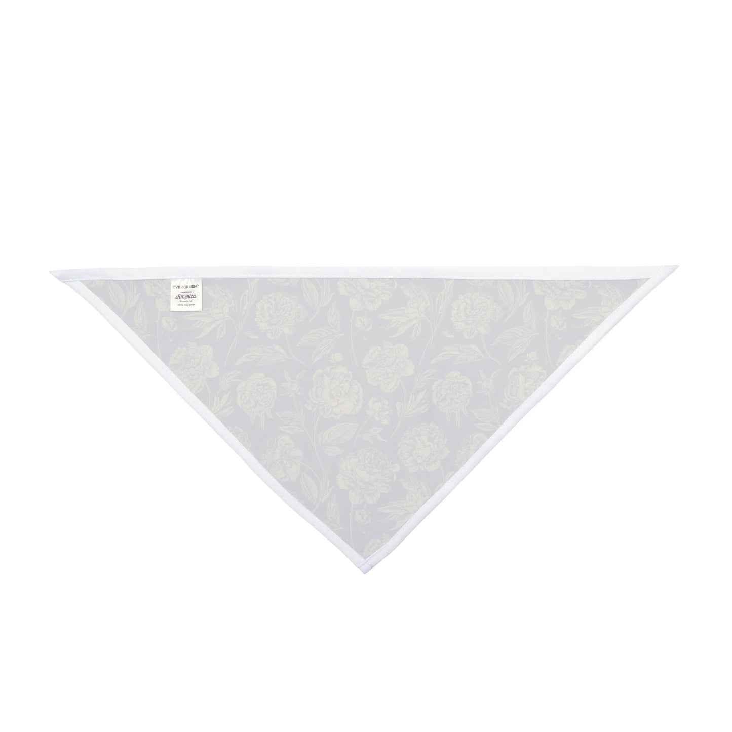 Pet Bandana | Blue & Gold | Peony