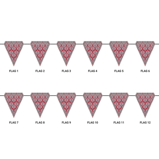 Flag Garland | Columbus, Ohio | Palm