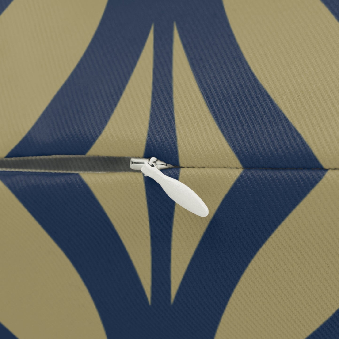 Pillow | Blue & Gold | Palm