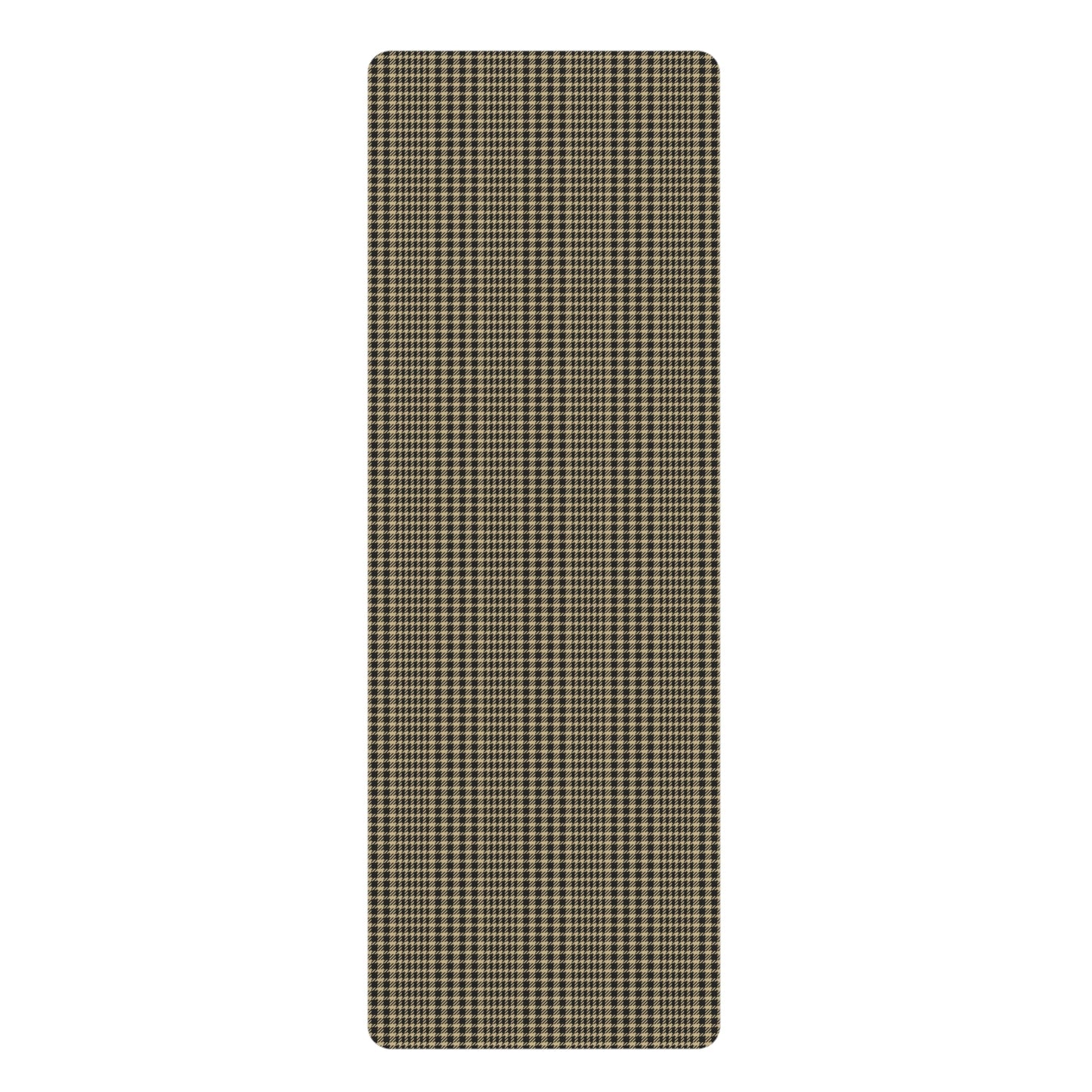 Yoga Mat | Black & Gold | Tweed